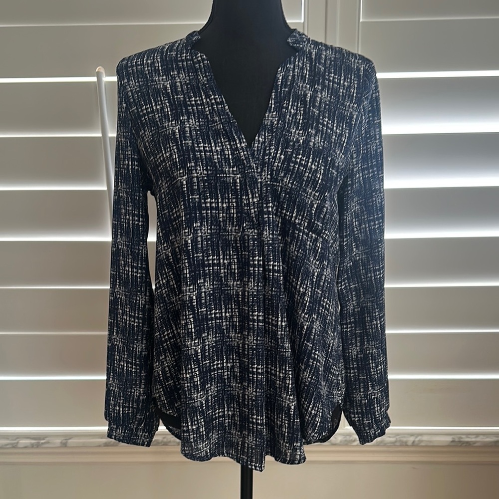 Navy Blue Top
